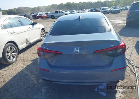 2024 Honda Civic Sport из США, поврежденный, VIN 2HGFE2F53RH528250